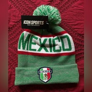 MÉXICO BEANIE , ICON SPORTS , 100% ACRYLC